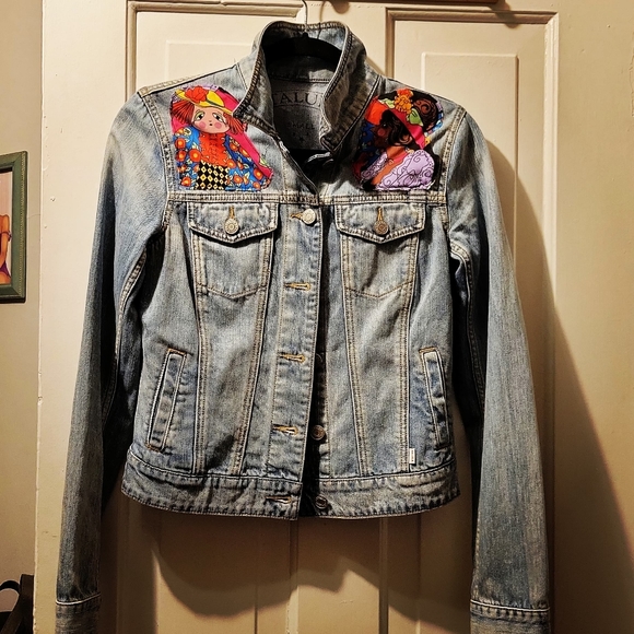 Talula upcycled Denim jacket - Picture 1 of 4